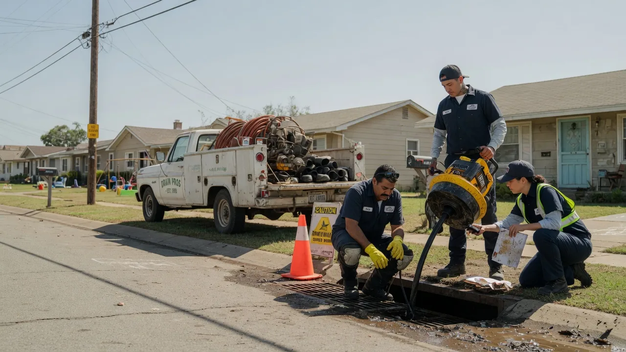 Drain Cleaning in Hartley, TX near me